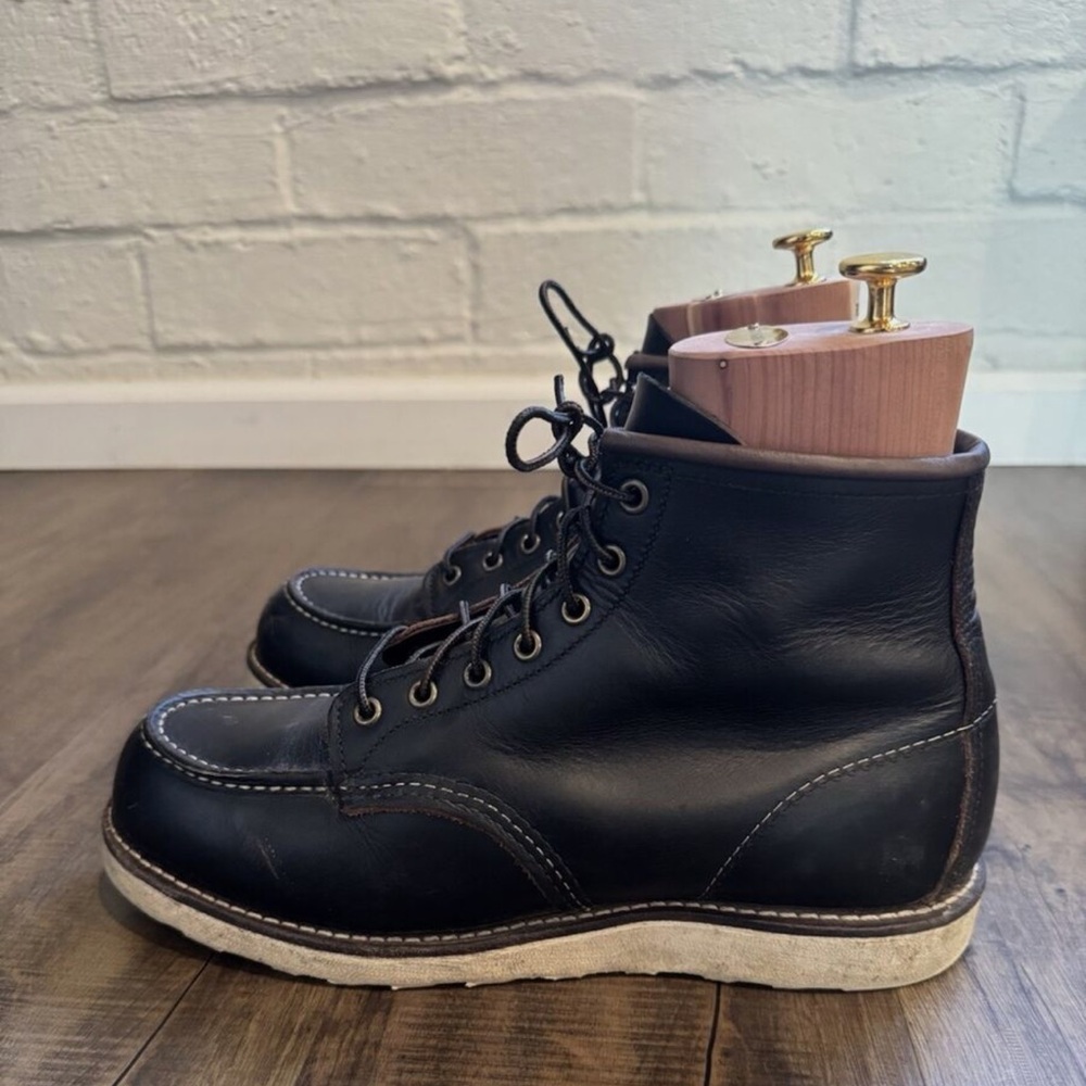 Red wing moc toe